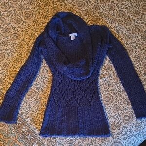 Charlotte Rose cowel neck sweater